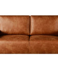 Primo International Fresno Loveseat in Rustic Light Brown, image 2