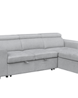 Urban Cali Sonoma 103.5" Wide Sleeper Sectional Sofa Bed with Reversible Storage Chaise and 2 Stools, image 38