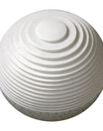 12" White Sandstone Garden Stone