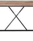 48" Brown and Black Computer Desk