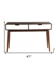 47" Wood Console Table