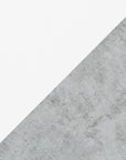 36" Gray and White Abstract Console Table With Shelves