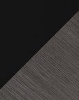 47" Gray and Black L Shape Computer Desk With Three Drawers