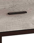 47" Wood Brown Cabinet Enclosed Storage TV Stand