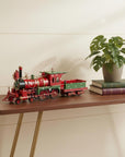 Handmade Tin Christmas Train Model