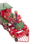 Handmade Tin Christmas Train Model