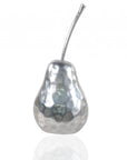 Delicious Hammered Finish Pear Statue