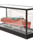 14" X 37.5" X 15" Display Case For Speed Boat