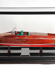 14" X 37.5" X 15" Display Case For Speed Boat