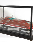 14" X 37.5" X 15" Display Case For Speed Boat