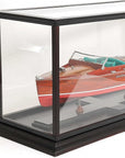 14" X 37.5" X 15" Display Case For Speed Boat