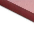 10" Red Solid Wood Wall Mounted Floating Shelf