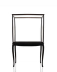 14" Black And Clear Glass Standard Display Stand