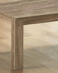 Set of Three 44" Taupe Coffee Table