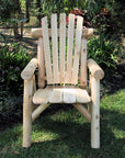28" X 26" X 42" Natural Wood Dining Chair