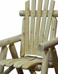 28" X 26" X 42" Natural Wood Dining Chair