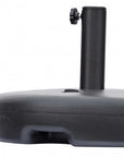 Black Heavy Duty Plastic Umbrella Base