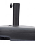 Black Heavy Duty Plastic Umbrella Base