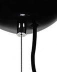 14 X 14 X 59 Black Stainless Steel Pendant Lamp