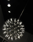 17 X" 17" Stainless Steel Pendant Lamp
