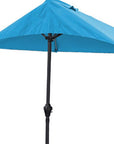 9" Aqua Outdoor Side Wall Umbrella