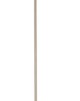 71" Brushed Led Torchiere Floor Lamp With White Empire Shade