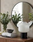 Mod Pod Black Glass Table Lamp