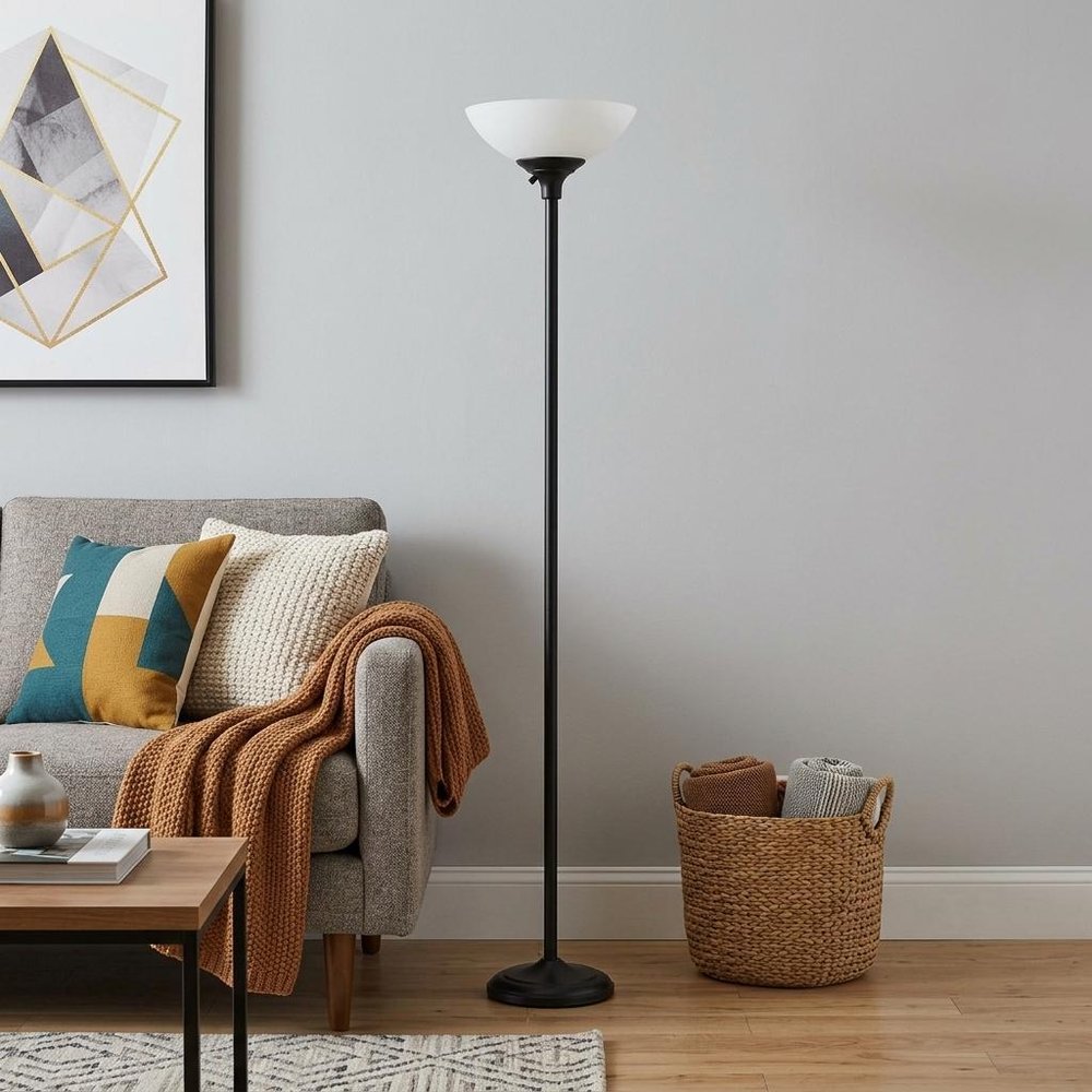 Brass Metal With White Shade
