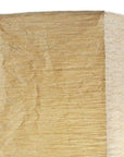 57" Brown And White Two Light Column Floor Lamp With White Paper Rectangular Shade