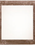 6" x 6" Brown Wood Tabletop Picture Frame