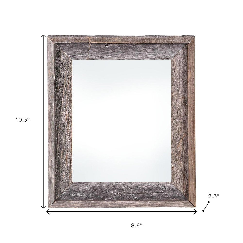 5" x 7" Gray Wood Tabletop Picture Frame