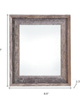 5" x 7" Gray Wood Tabletop Picture Frame