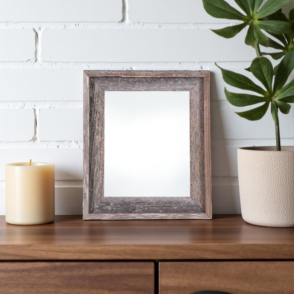 5" x 7" Gray Wood Tabletop Picture Frame