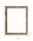 24" x 30" Natural Wood Hanging Picture Frame