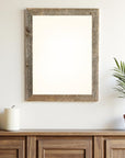 24" x 36" Gray Wood Hanging Picture Frame