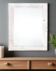 24" x 36" White Wood Hanging Picture Frame