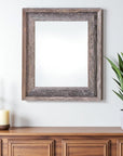 20" x 30" Gray Wood Hanging Picture Frame