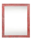 16" x 20" Red Wood Hanging Picture Frame