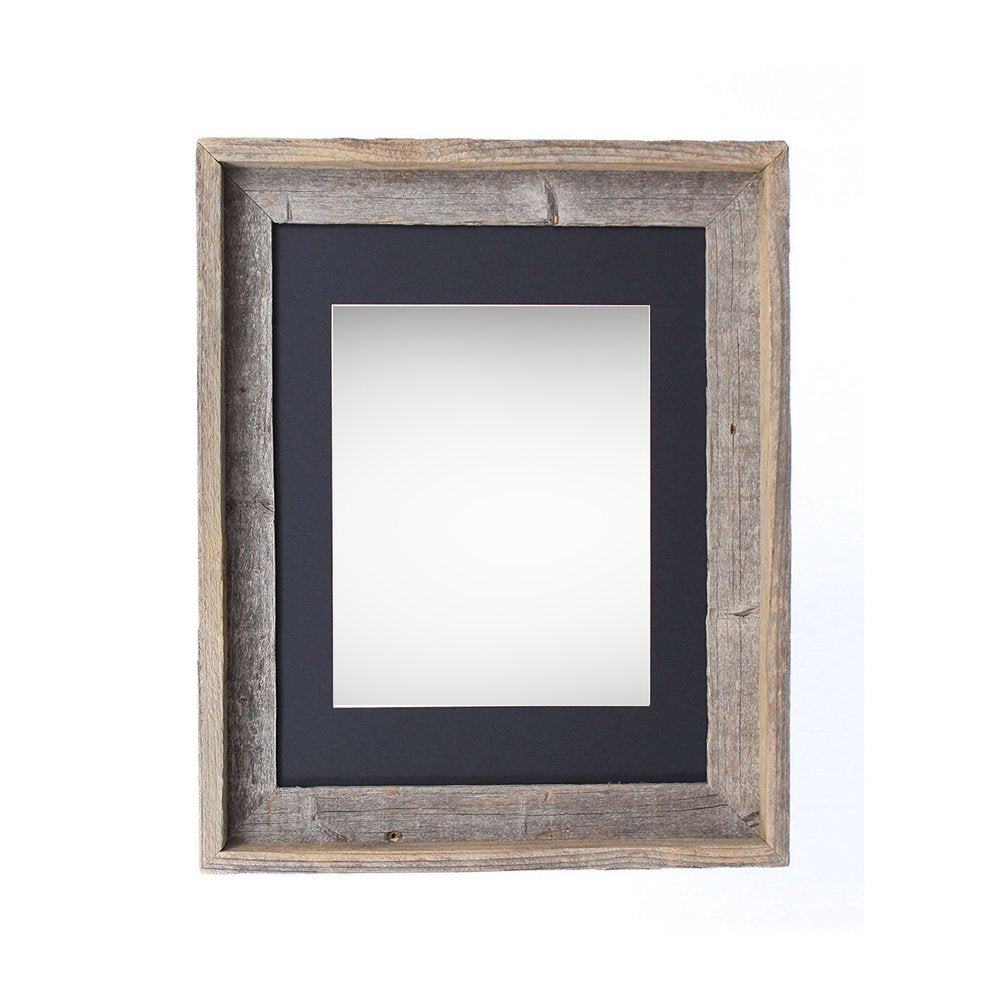 16" x 20" Gray Wood Hanging Picture Frame