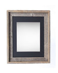 16" x 20" Gray Wood Hanging Picture Frame