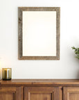 16" x 20" Gray Wood Hanging Picture Frame