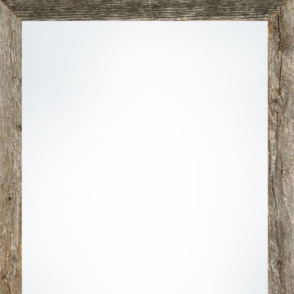14" x 18" Gray Wood Hanging Picture Frame