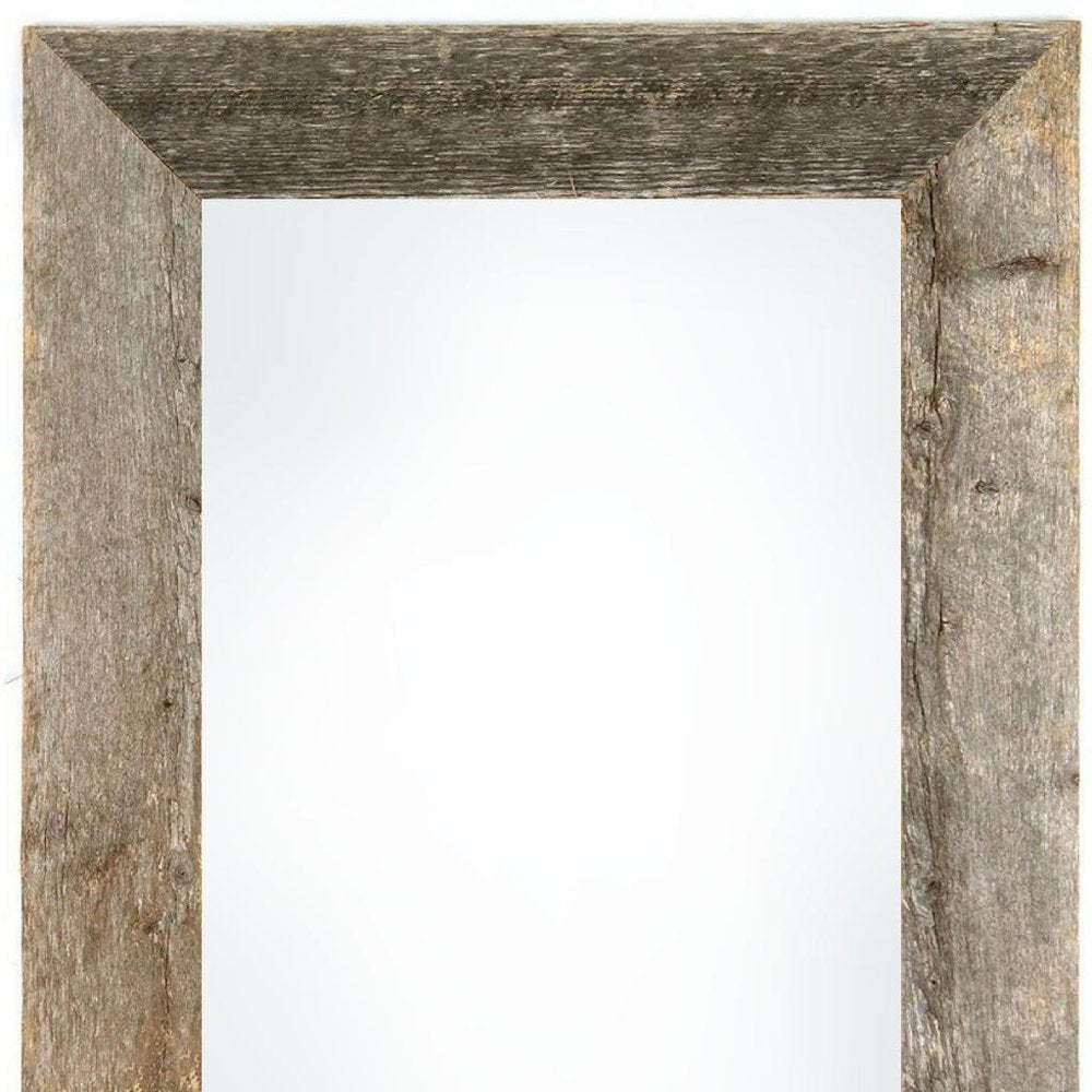 14" x 18" Gray Wood Hanging Picture Frame