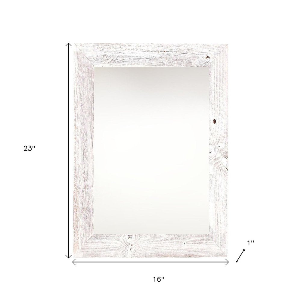 11" x 17" White Wood Hanging Picture Frame