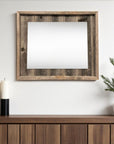 11" x 14" Red Wood Hanging Picture Frame