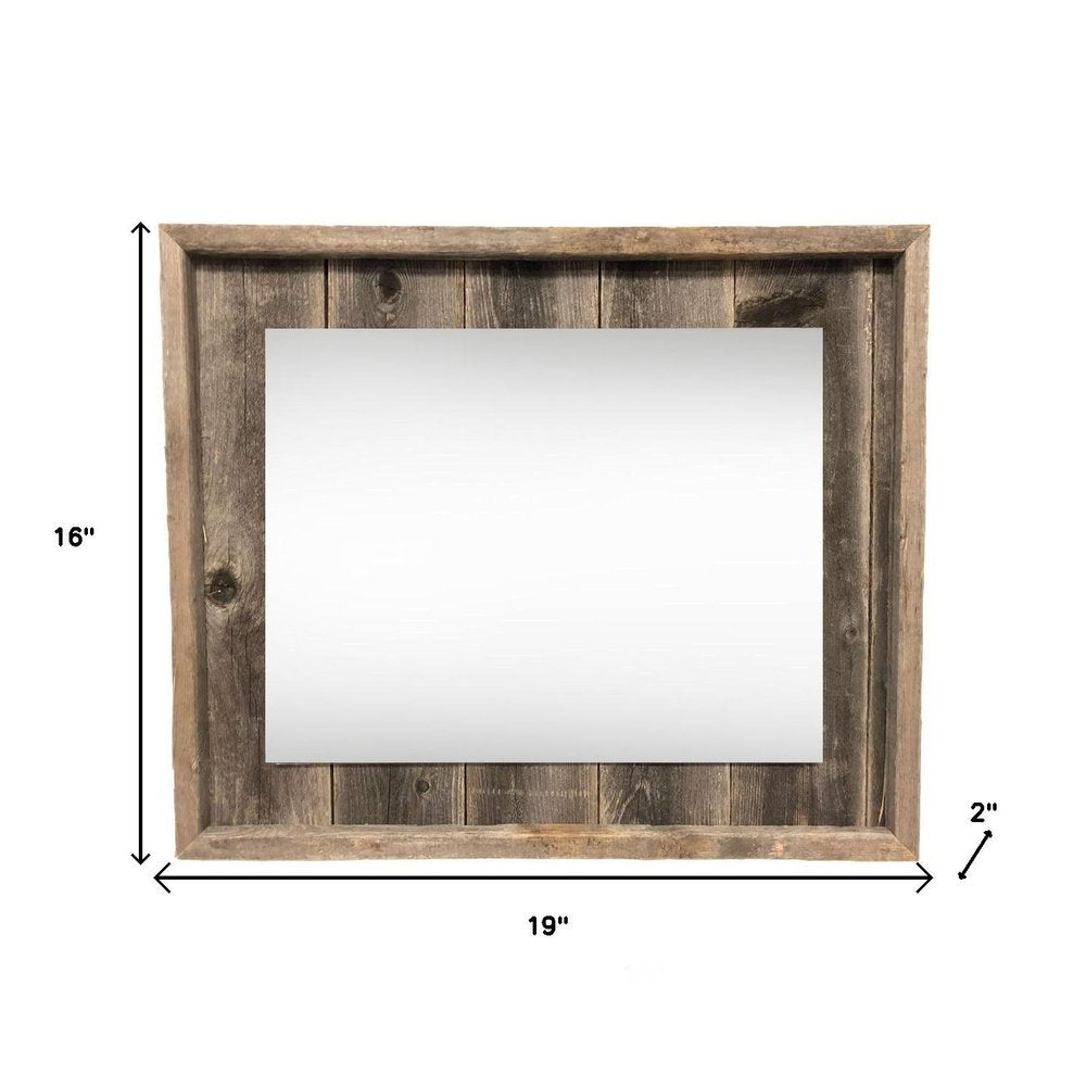 11" x 14" Red Wood Hanging Picture Frame