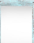 11" x 17" Blue Wood Hanging Picture Frame