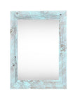 11" x 17" Blue Wood Hanging Picture Frame