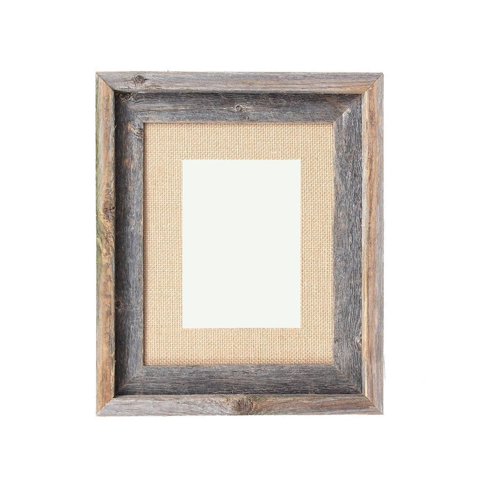 11" x 14" Gray Wood Hanging Picture Frame