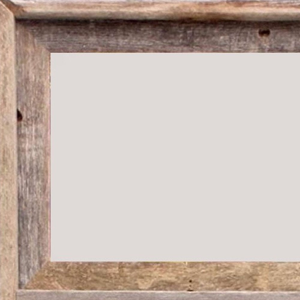 8" x 10" Gray Distressed Wood Hanging Picture Frame